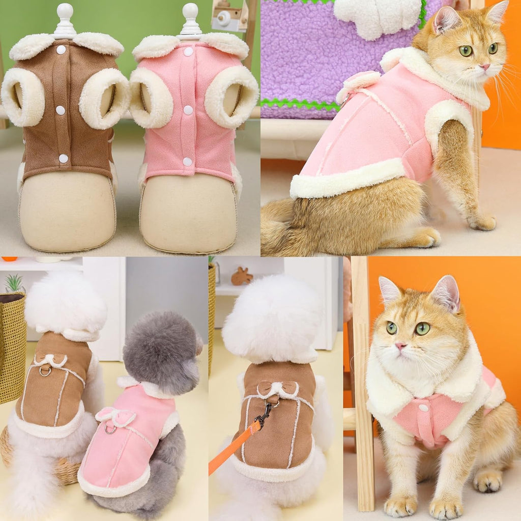 Zunea Dog Winter Coats for Small Dogs Cats | PetNestUK
