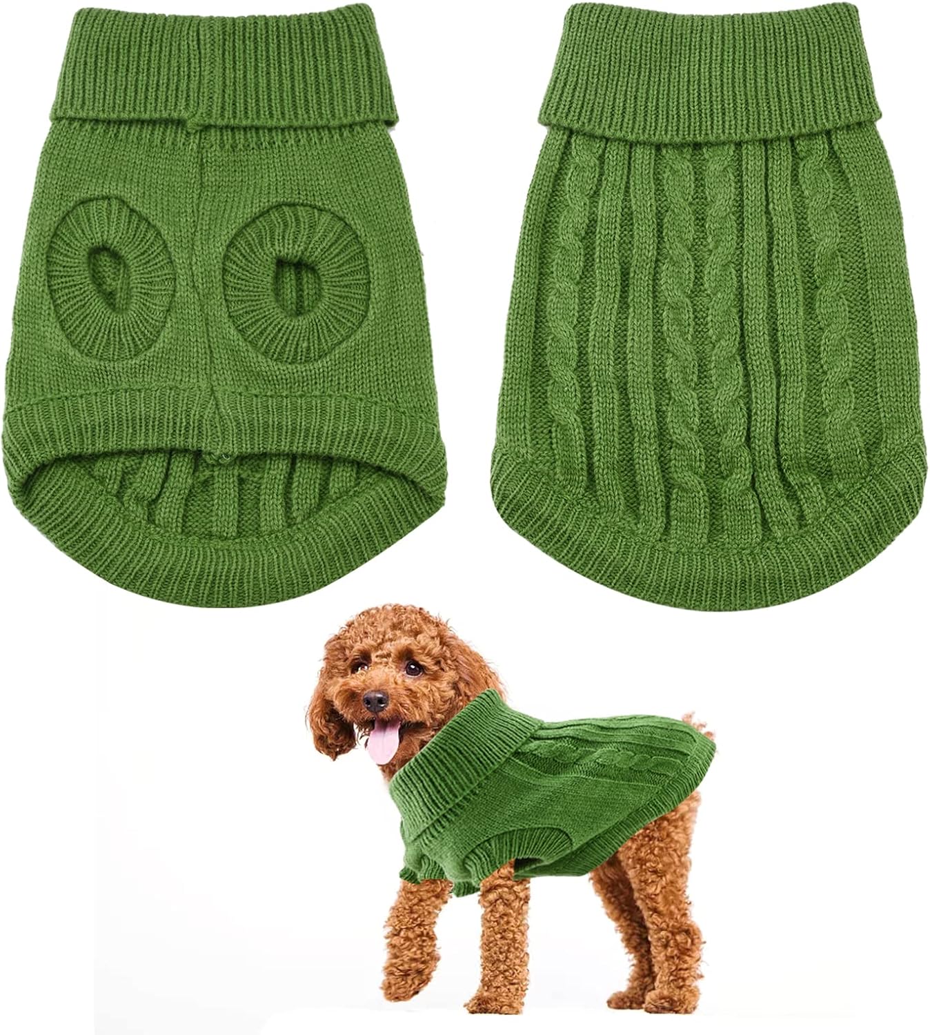Small Dog Jumper, Warm Puppy Sweater for Small | PetNestUK