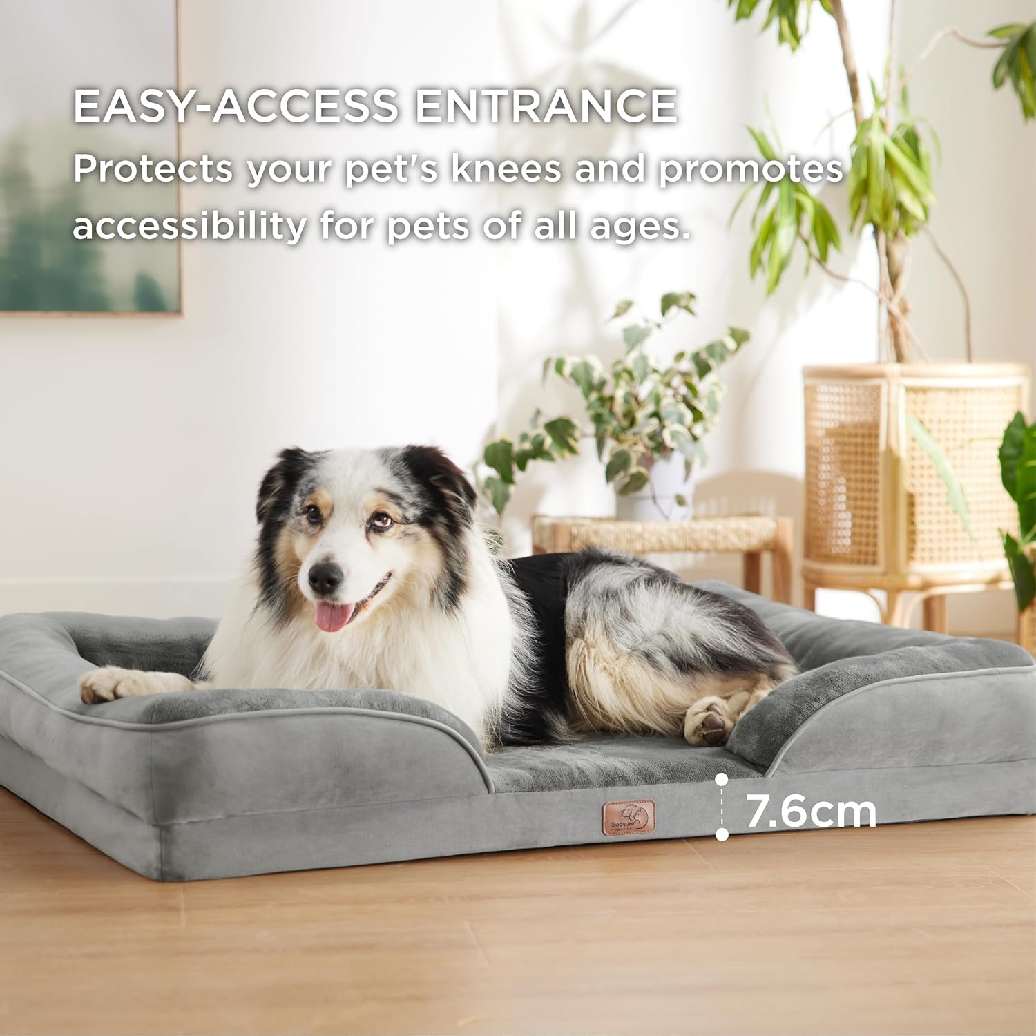 Bedsure Dog Sofa Bed Washable Orthopedic Dog | PetNestUK