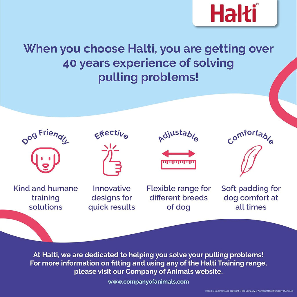 HALTI Headcollar, UK Bestselling Harness to Stop | PetNestUK