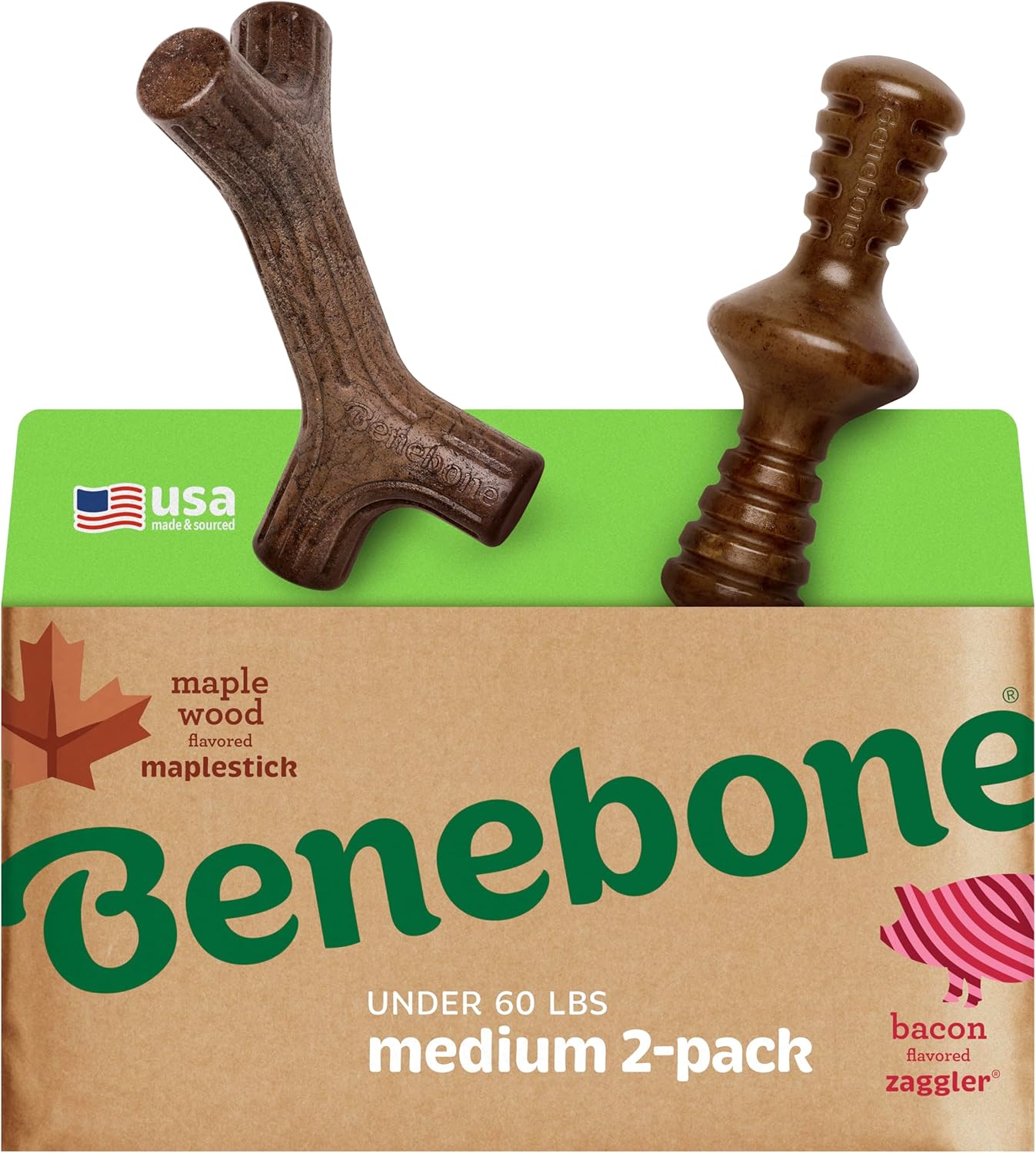 Benebone Durable Dog Chew Toy Box for Aggressive | PetNestUK