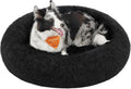 Feandrea Dog Bed, Donut Cat Bed, Fluffy Calming | PetNestUK
