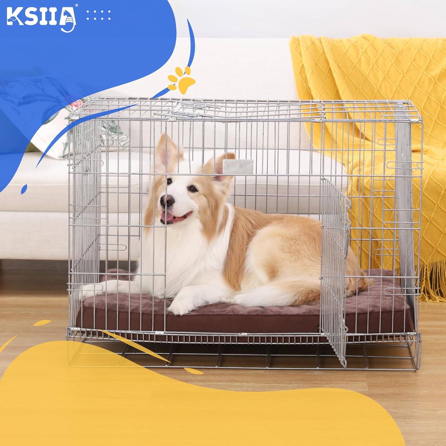 KSIIA Dog Beds Large Washable, Orthopedic Dog | PetNestUK