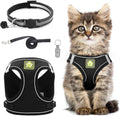 Cat Harness and Lead Set,Adjustable Reflective | PetNestUK