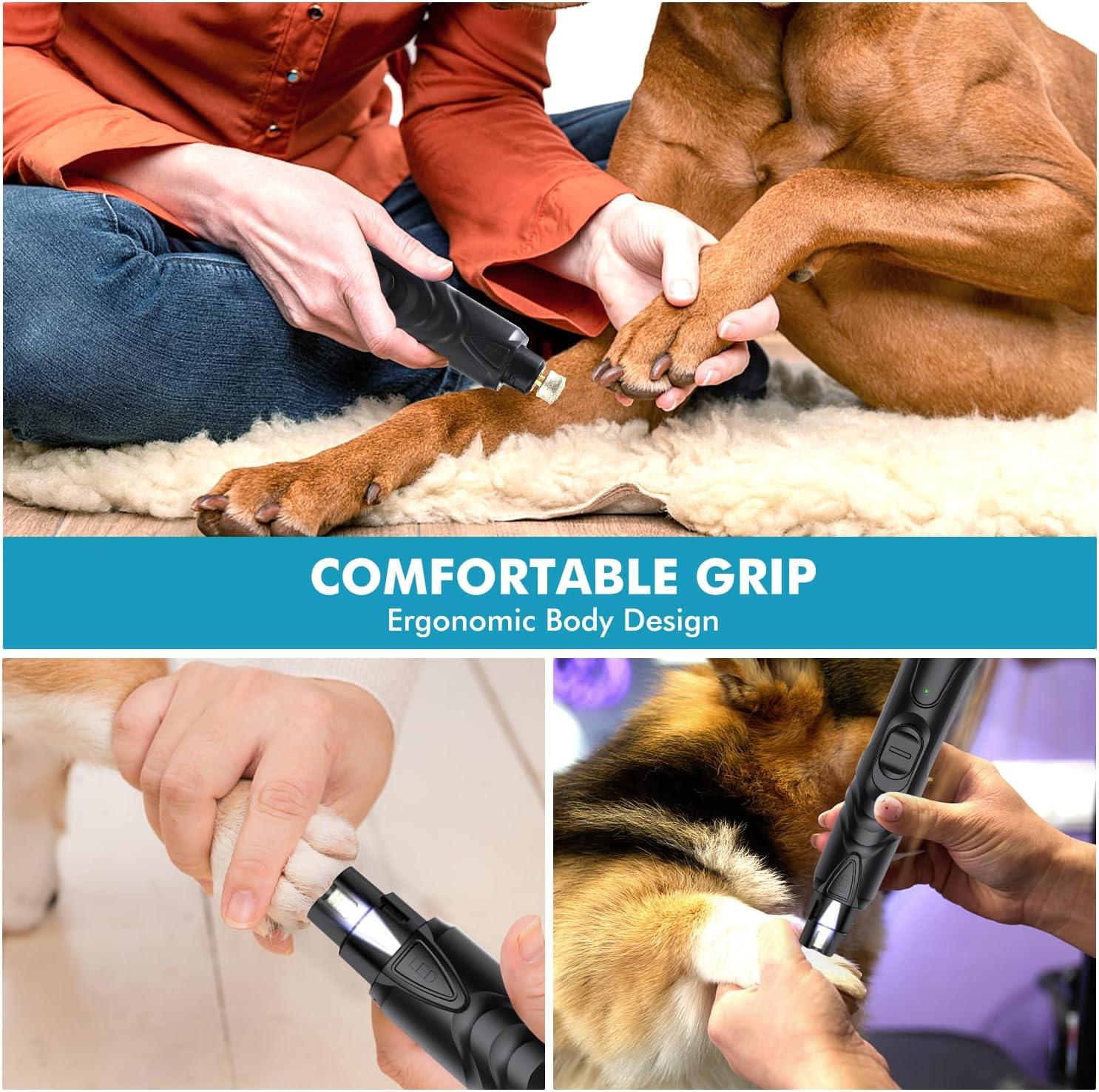 ETENTOUS Pet Dog Nail Grinder, Professional Pet | PetNestUK