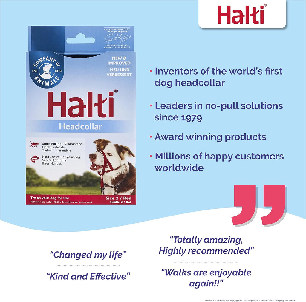 HALTI Adjustable Dog Headcollar