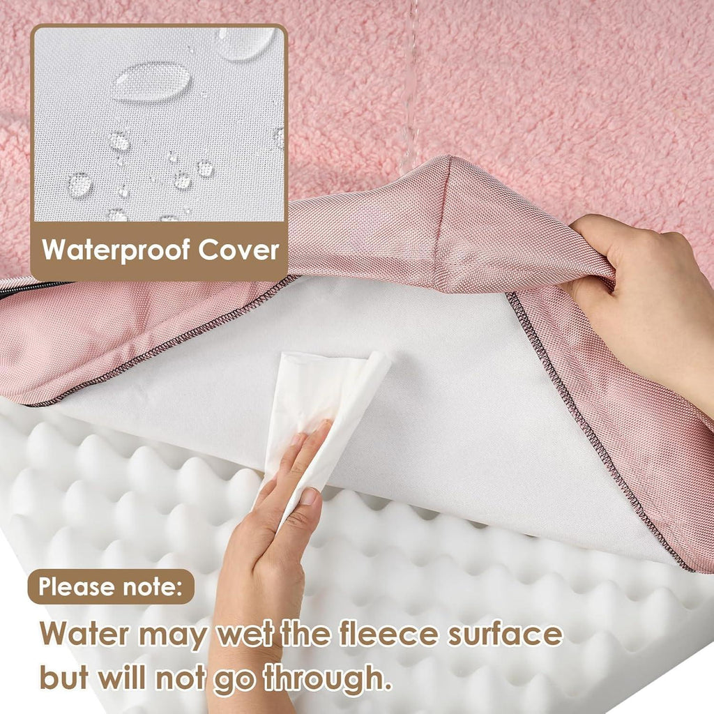 EHEYCIGA Foam Dog Mattress with Removable Cover