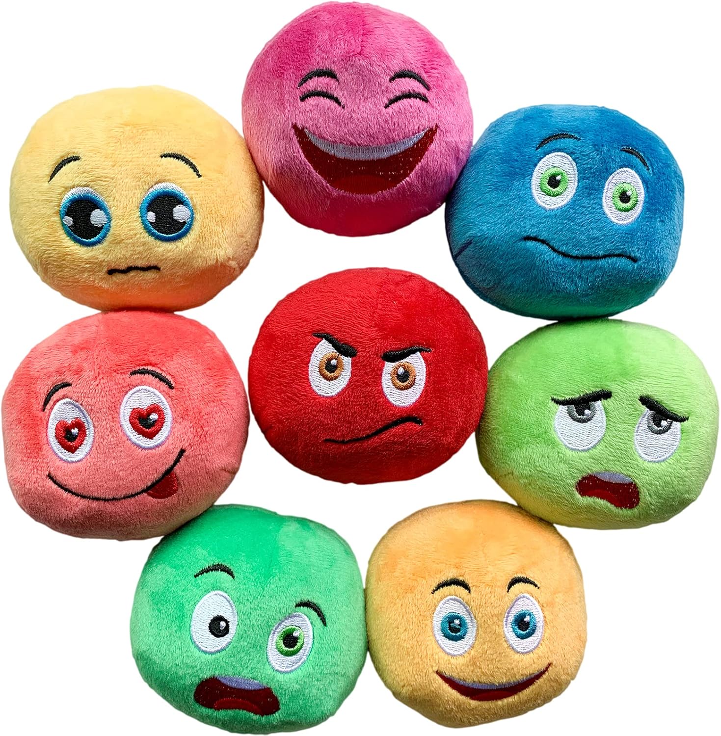 TONGKTAI Dog Toys, Soft Stuffed Plush Balls Pet | PetNestUK