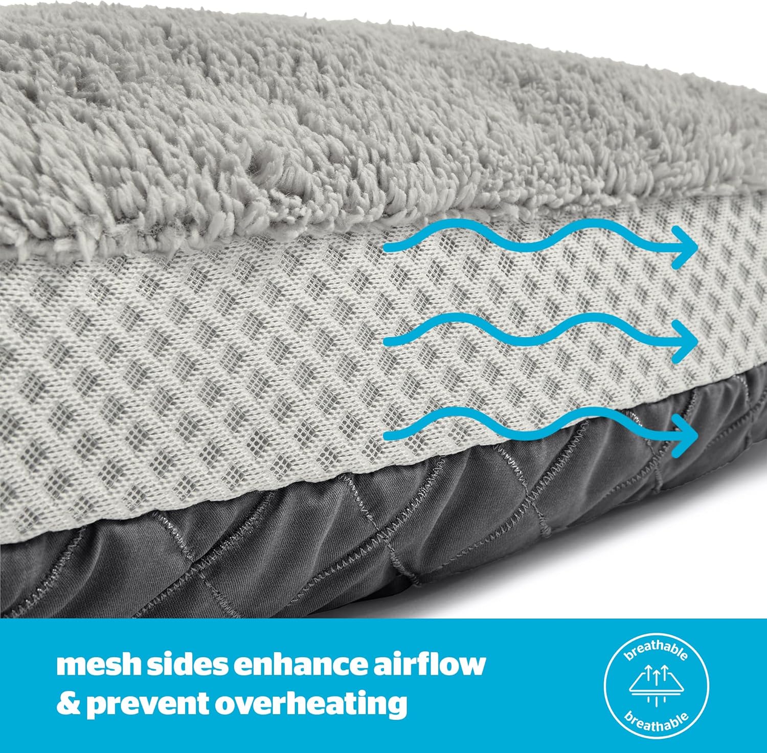Silentnight Airmax Dog Bed | PetNestUK