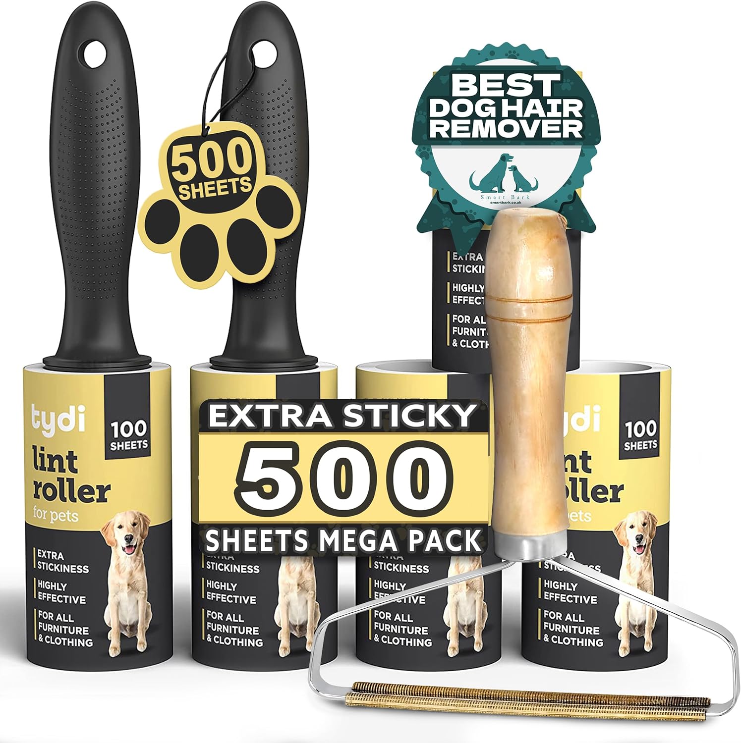 Tydi Pet Lint Roller Value Pack | PetNestUK