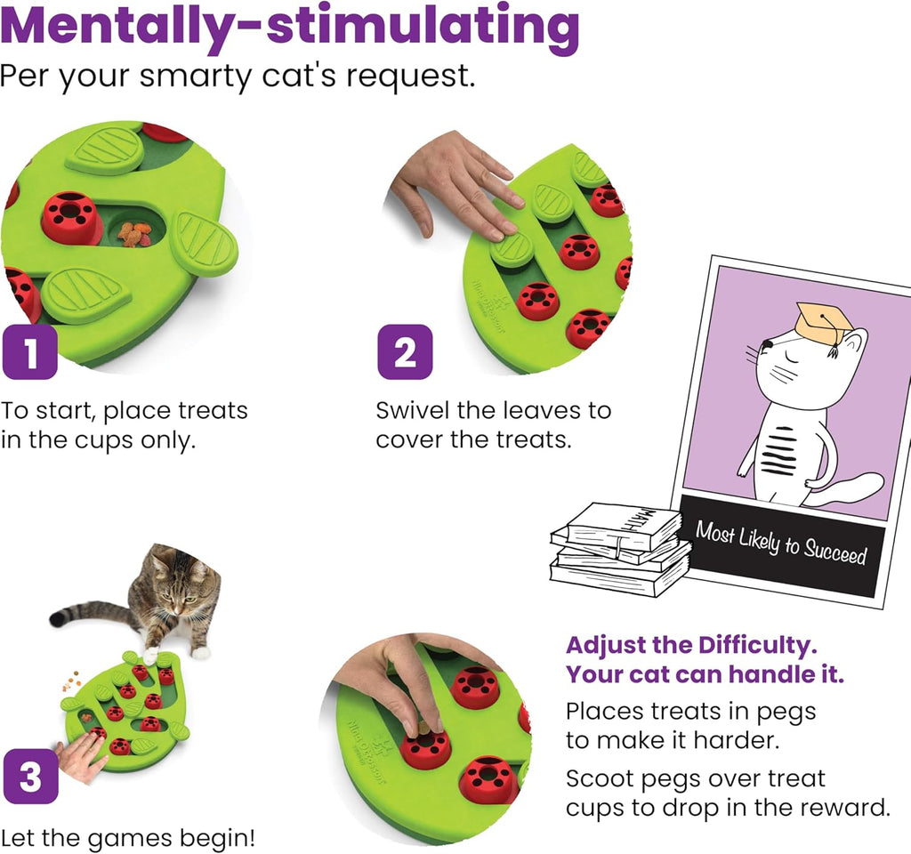 Nina Ottosson by Catstages Buggin' Out Puzzle & | PetNestUK