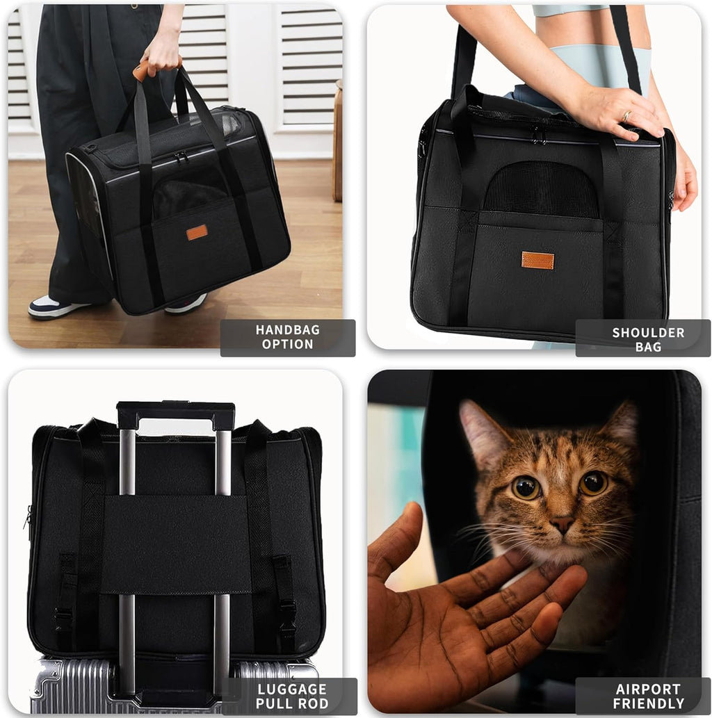 SOKANA Foldable Cat Carrier - Large Pet Carrier | PetNestUK