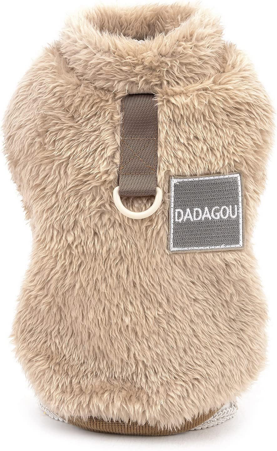 SMALLLEE_LUCKY_STORE Sherpa Fleece Pet Jumper