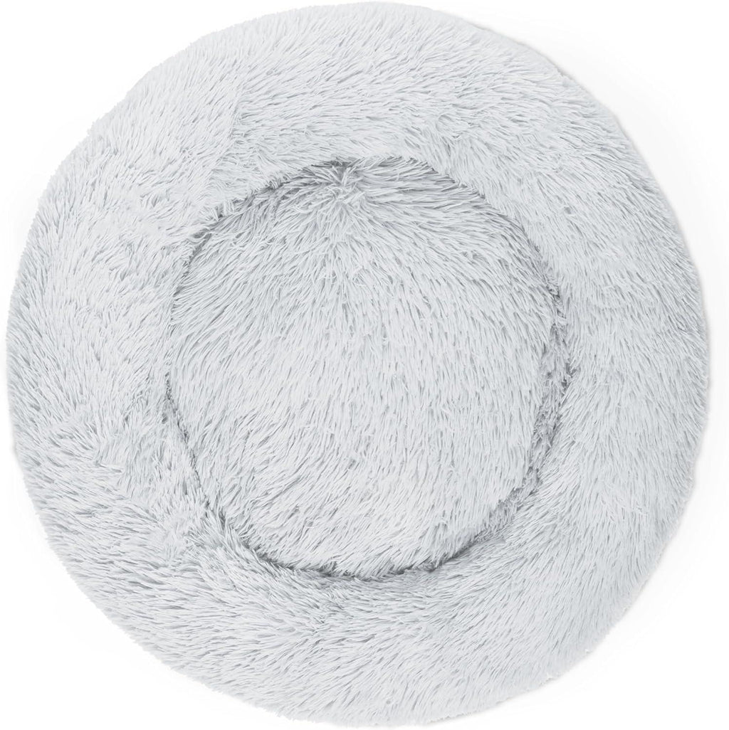Woof & Whiskers Donut Beds For Dogs Grey Dog Bed | PetNestUK
