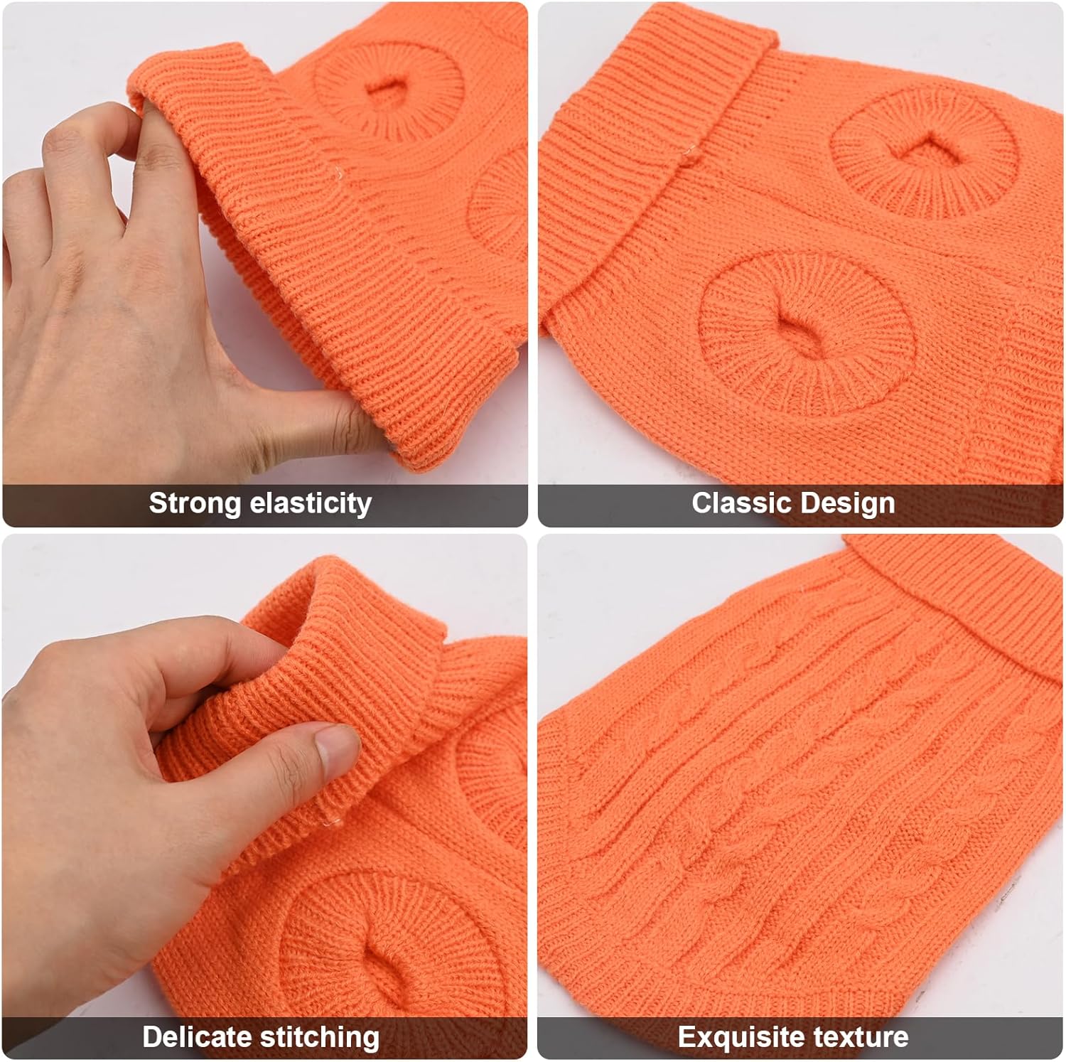 Small Dog Jumper, Warm Puppy Sweater for Small | PetNestUK