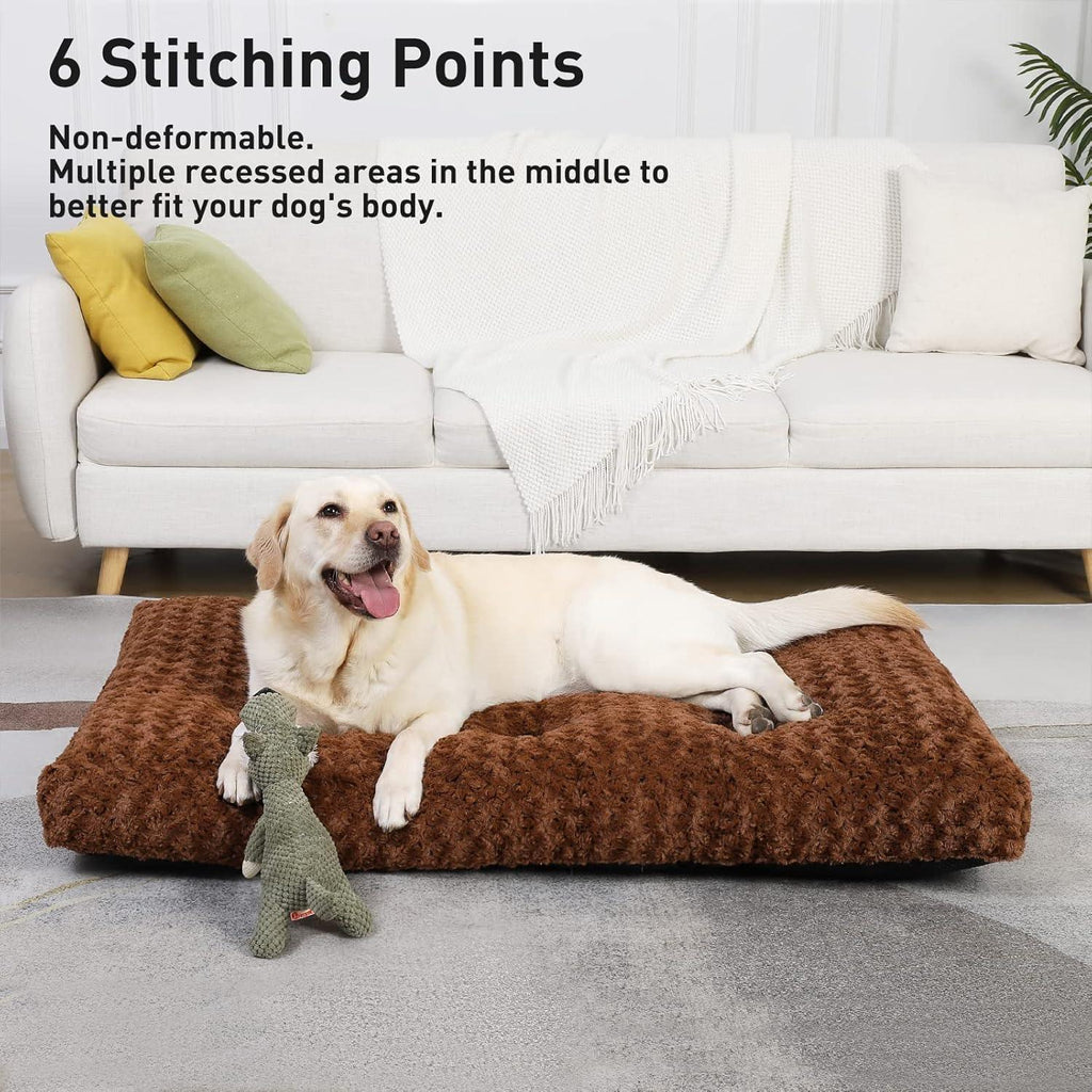 KSIIA Large Dog Bed Washable, Calming Dog Bed, | PetNestUK