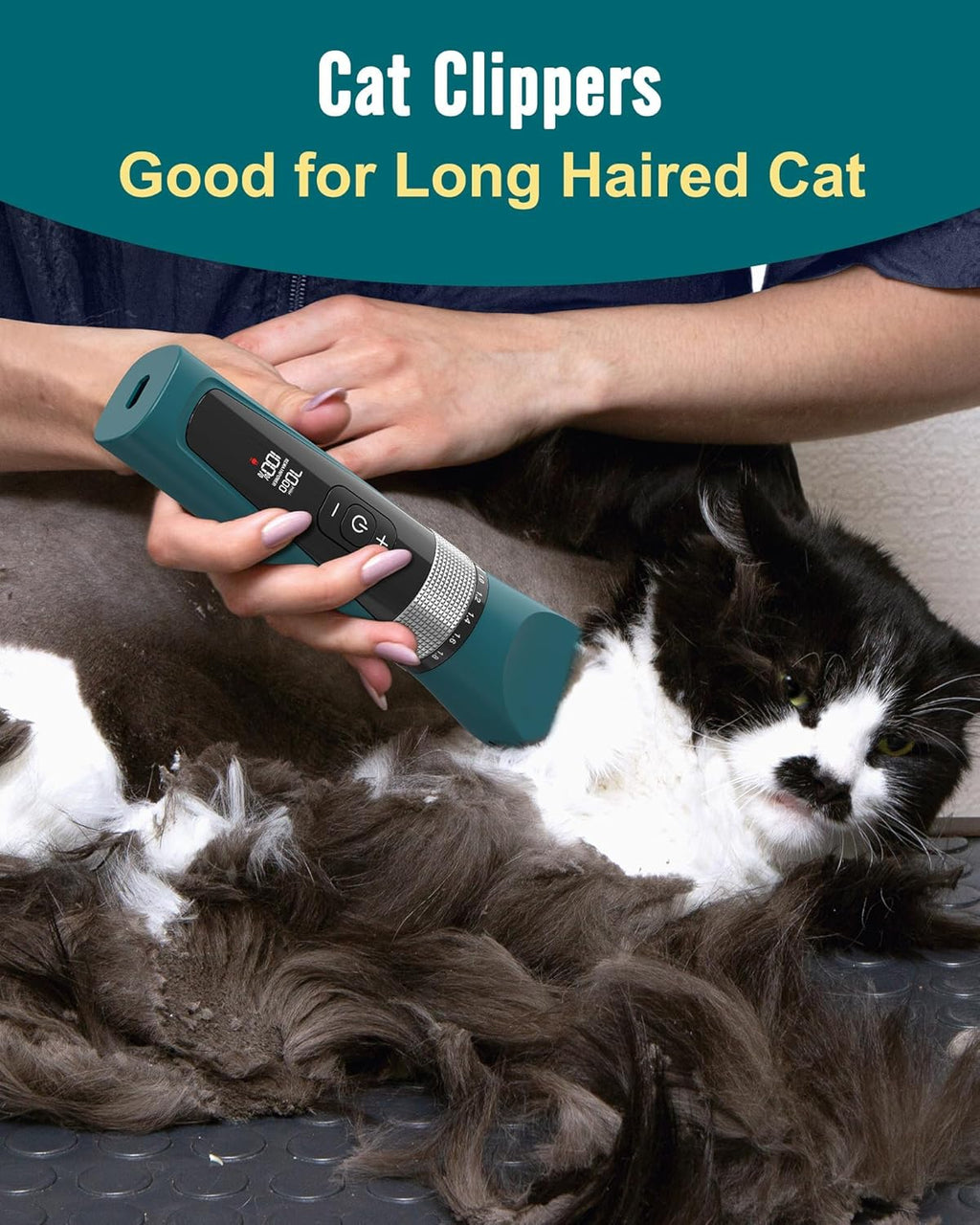 oneisall Cat Clippers for Matted Fur, 5-Speed | PetNestUK