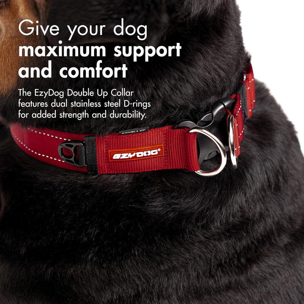 EzyDog Double Up Adjustable Dog Collar