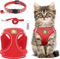 Reflective Mesh Pet Harness and Lead Set