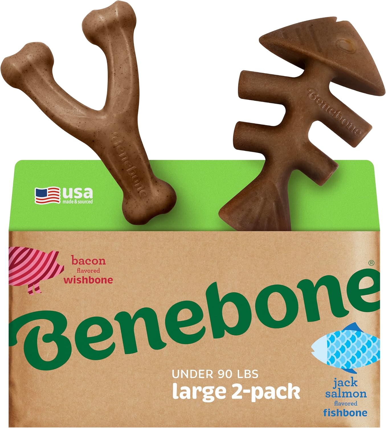 Benebone Durable Dog Chew Toy Box for Aggressive | PetNestUK