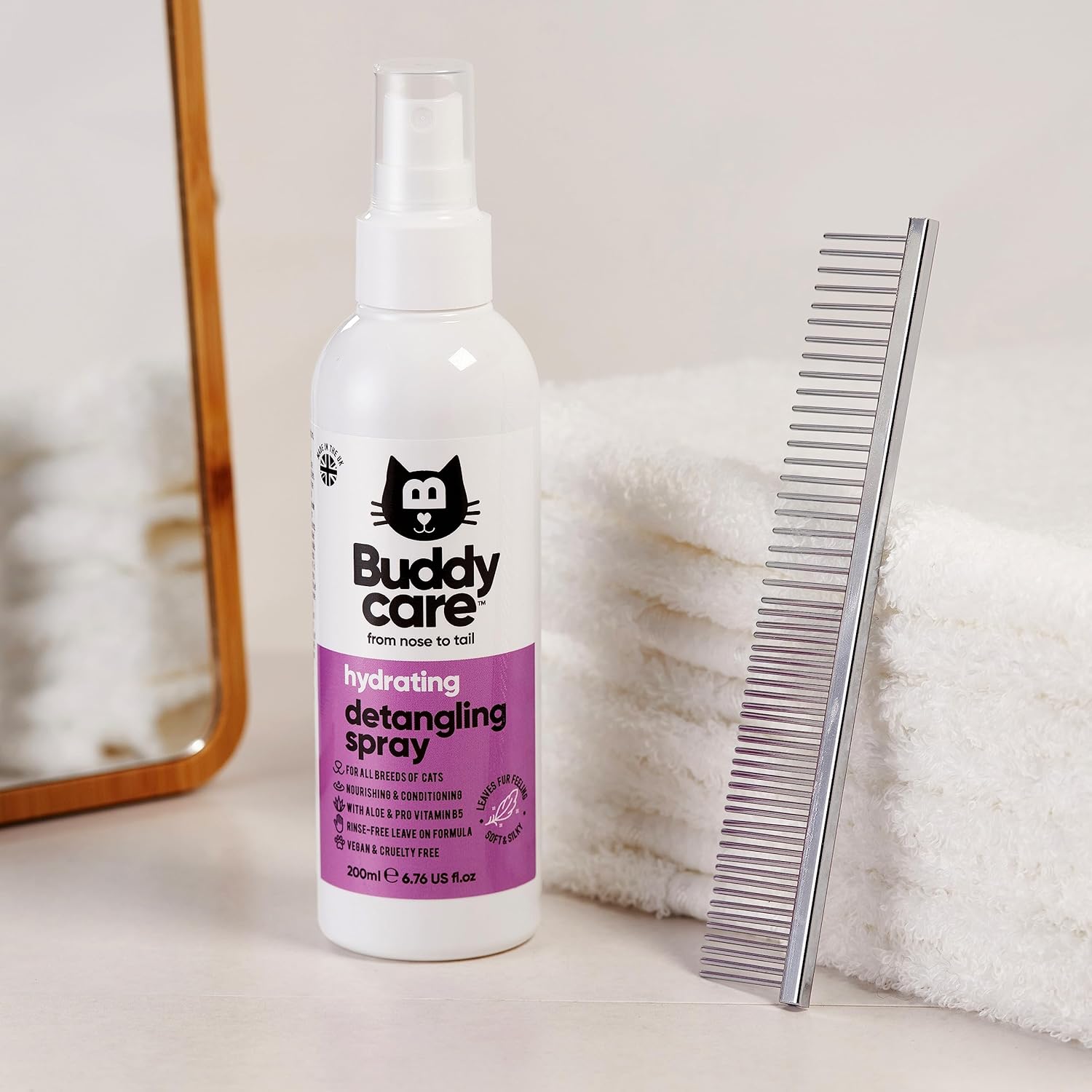 Cat Detangling Spray by Buddycare | PetNestUK