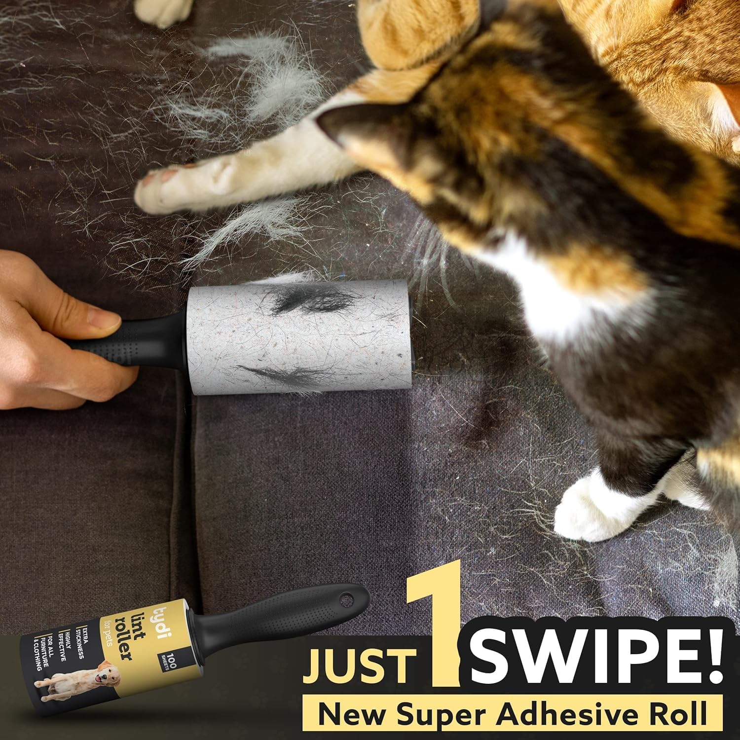 Tydi Pet Lint Roller Value Pack | PetNestUK