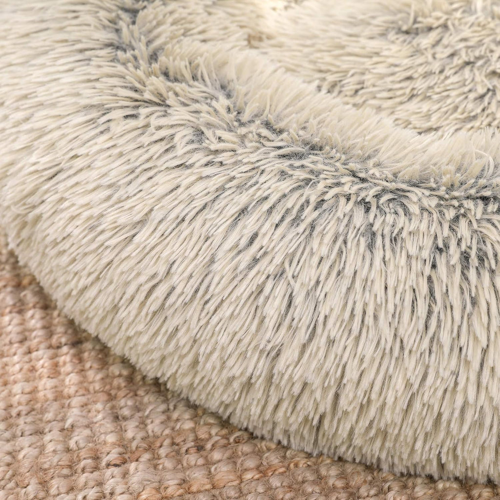 Feandrea Plush Donut Pet Bed