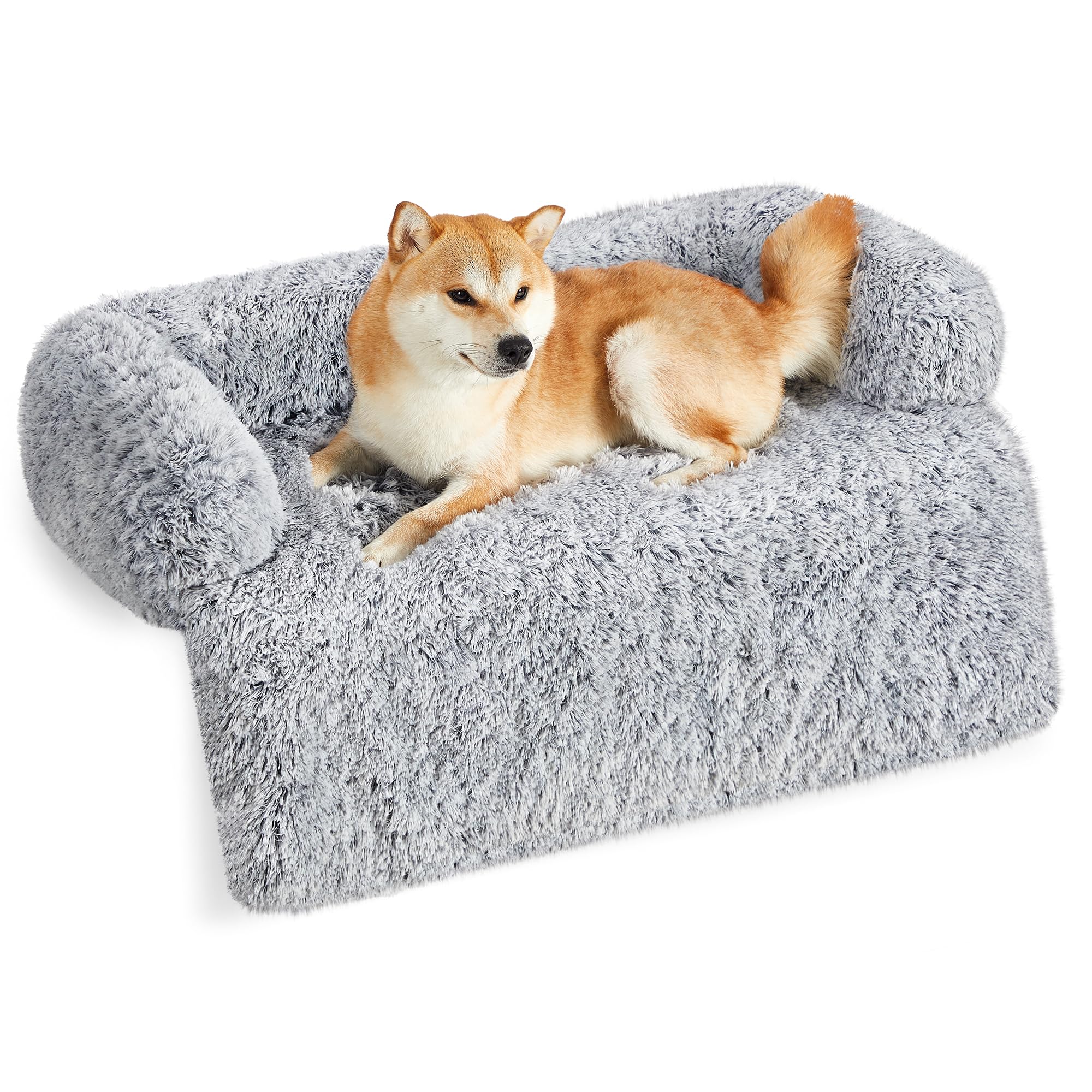 Feandrea FluffyHug Dog Sofa Bed, Dog Sofa Cover, | PetNestUK