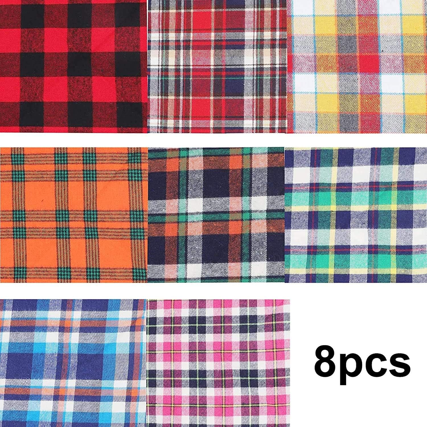 VIPITH, Bandana for Dogs, Pack of 8 Washable | PetNestUK