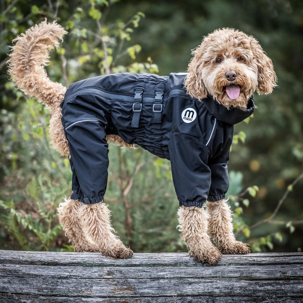Mikki Doodles Dog Raincoat, Waterproof, | PetNestUK