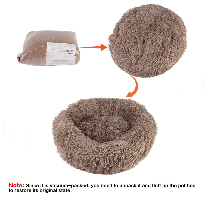 Detachable and Washable Calming Dog Cat Beds | PetNestUK